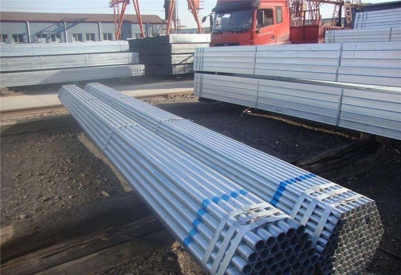 BS1387 ASTM A53 Hot DIP Galvanized/Carbon/Stainless Steel/Alloy Pipe Tube