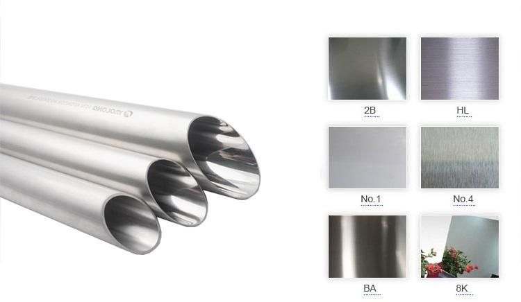 Seamless Pipe Ba Surface 304/304L/316L/321/904L Stainless Steel Pipe