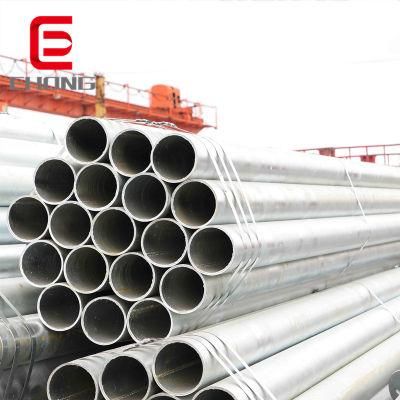 St52 1.5 Inch Hot DIP Galvanized Carbon Round Steel Pipe Scaffolding Steel Pipe