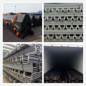 Hot Rolled 400*170mm 9m and 12m Steel Sheet Pile for Construction