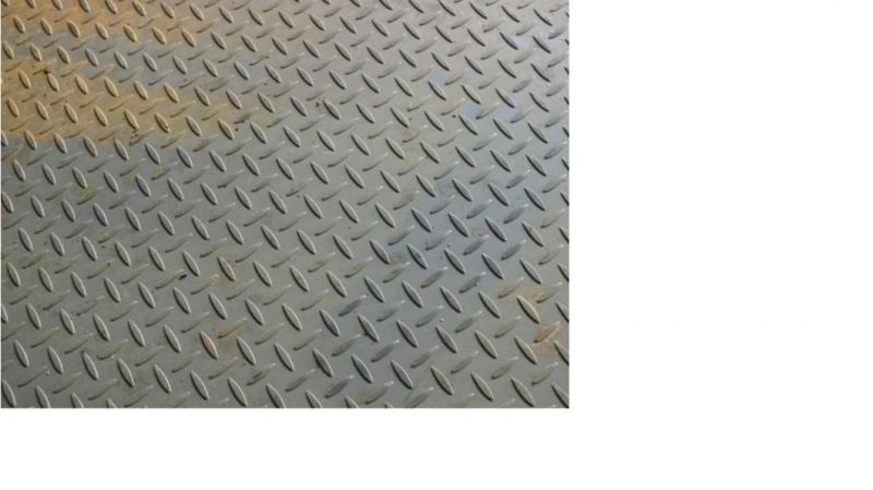 Ms Mild Steel Checkered Steel Plate 6mm Thicknes