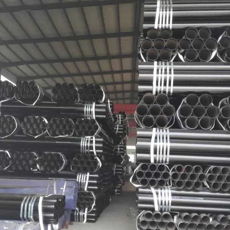 Steel Pipe Manufacturer Black Hot Rolled Seamless Steel Pipe