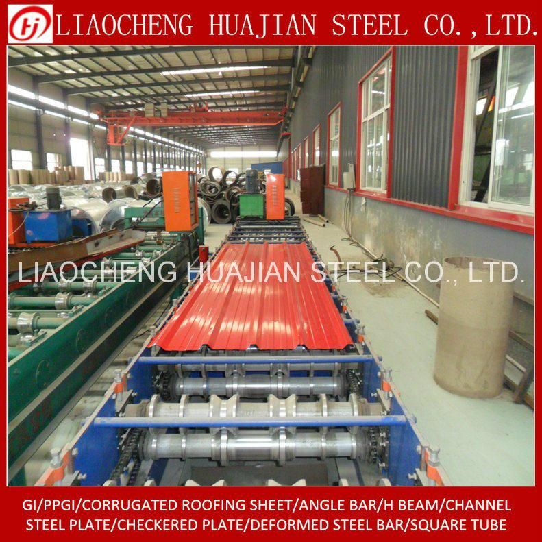 Prepainted Corrugated Galvanized Steel Sheet for Roofing Sheet