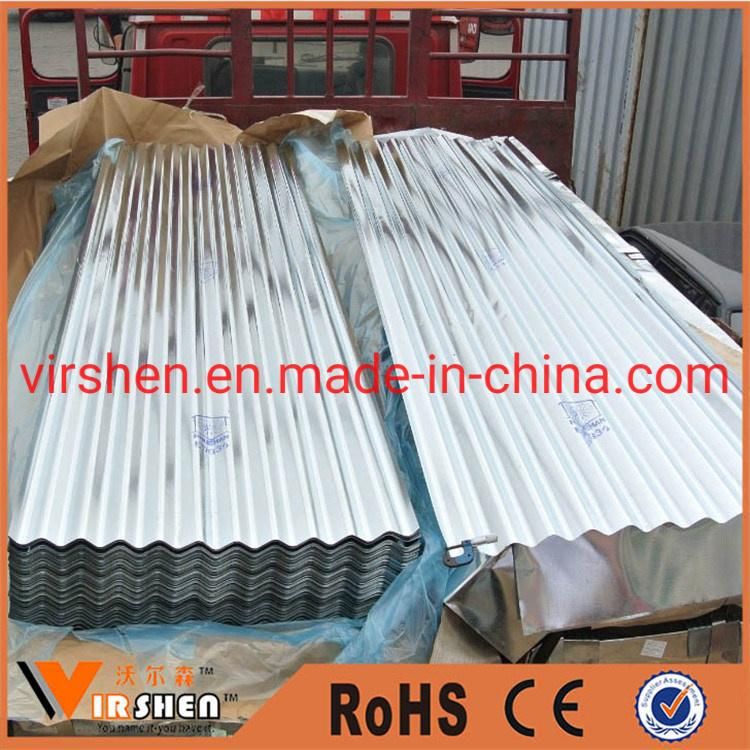 Zinc Coated Corrugated Steel Sheet for Roofing