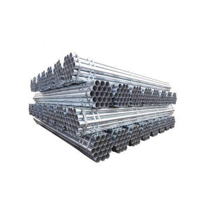 Welded HDG Gi Pre Galvanized Steel Pipe Carbon Steel Pipe Hot DIP Galvanised Round Steel Tube for Construction