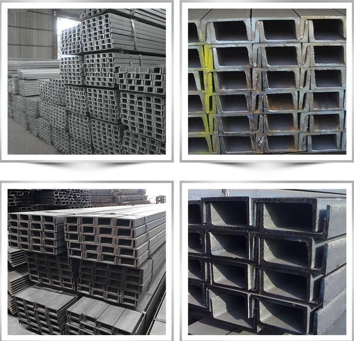 U Shaped Beam Galvanized Hot Cold Rolled Carbon U Iron Beam Weight Size Prices U Beam Steel Channel