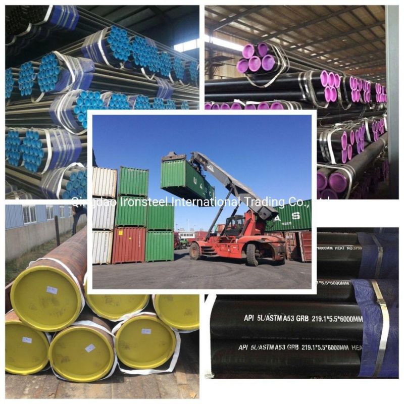 Hot Rolling Seamless Carbon Steel Pipe Black Pipe