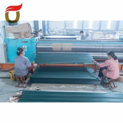 Stock ASTM 0.12-2.0mm*600-1250mm Construction Material Galvanized Steel Roofing Sheet Color Coated with Cheap Price