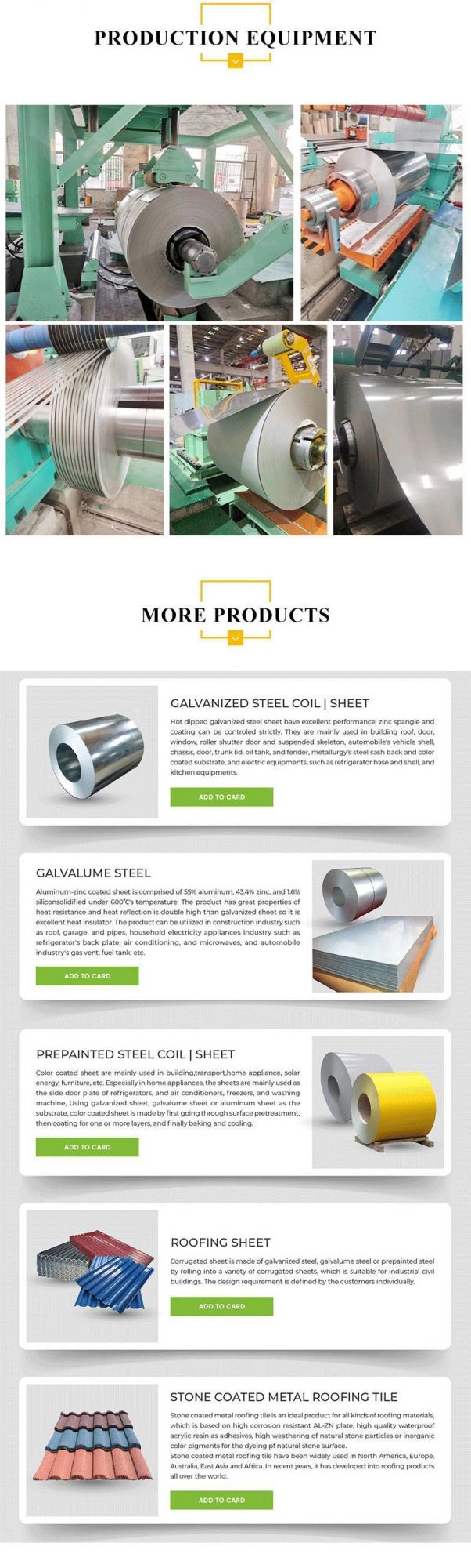 Iron Sheet Building Roofing Material Cold Roll/Hot Rolled Steel Coil Color Coated and Galvanized PPGI/PPGL Steel Coil