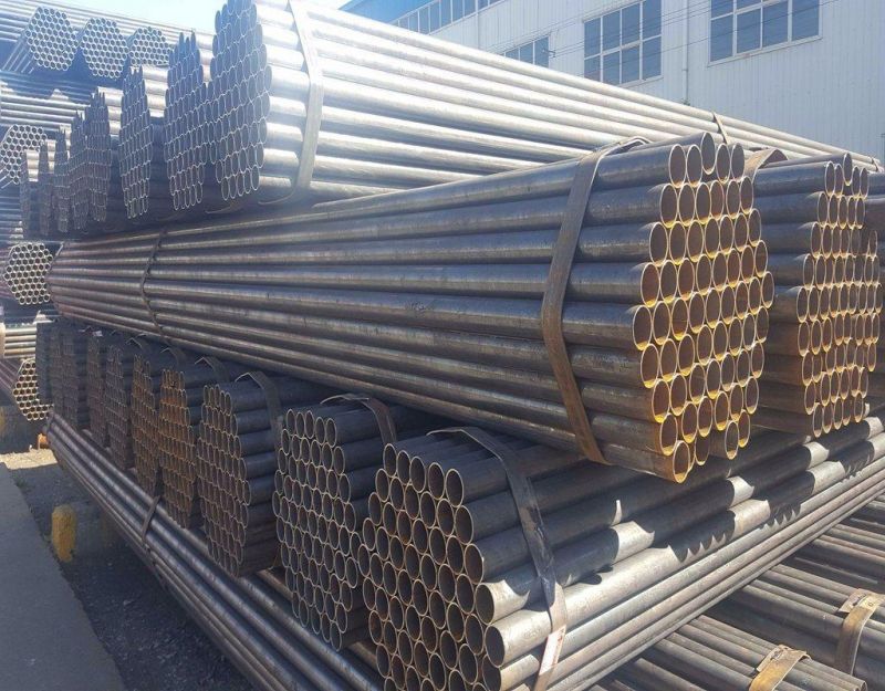 Youfa Group ASTM A53 Ms ERW Welded Black Steel Tube Mild Steel Pipe