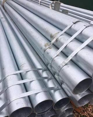 Hot Dipped Galvanized Steel Pipe Wholsale Manufacturer Prime Quality ASTM BS Gi Galvanized Steel Pipe for Construction