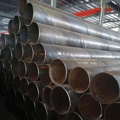 China Hydraulic/Automobile SSAW Q195 Q235A Q235B Q345 API 5L Carbon Steel Spiral Welded Pipe