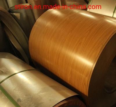 Wood Grain Color-Coated Coil Double-Coated Double-Baked High-Quality Color-Coated Coil Composite Material G550 Full Hard Material