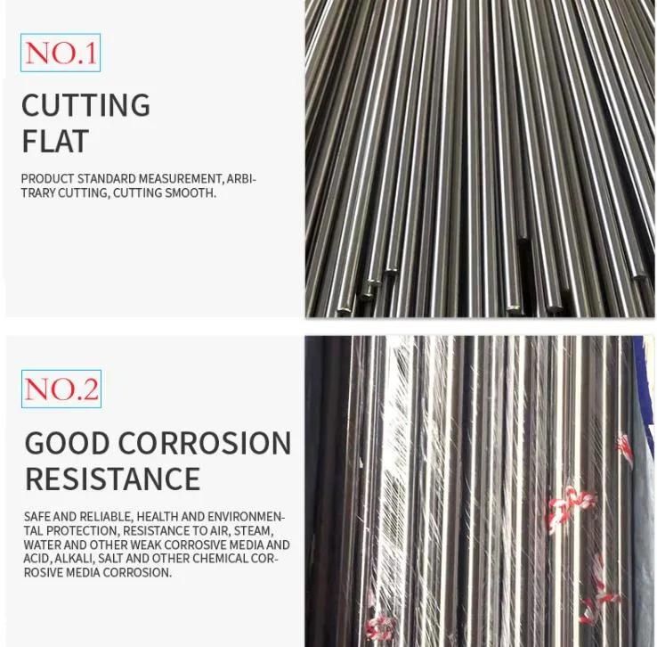 Reasonable Most Effective Hot Rolled Bright Surface 201 304 310 316 321 Stainless Steel Round Bar 2mm, 3mm, 6mm Metal Rod