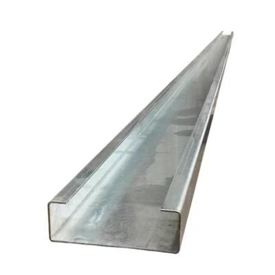 Manufacture Direct Supply U Channel 316L Galvanized Stainless Channel Steel for Building