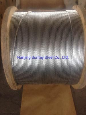 Cattle Yard Galvanised Stranded Wire 7X2.75mm 8mm Galvanized Steel Strand