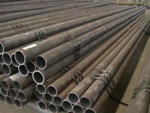Carbon Steel ERW Steel Pipe for Oil Gas Construction