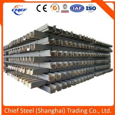 Steel Sheet Pile / Metal Building Material Hot Rolled U Type Used Steel Sheet Pile