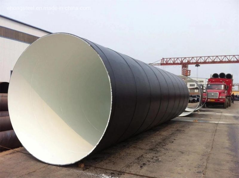 SSAW Spiral Welded Steel Pipe for Hydropower Station Project Diameter 300mm to 3000mm