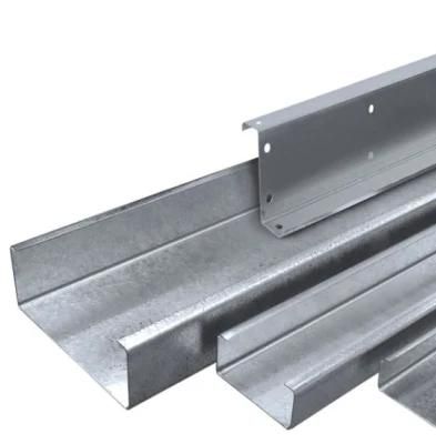 Hot Rolled Cold Formed Steel Profile Galvanized Steel C U Z Shape Steel Channel Profile Price