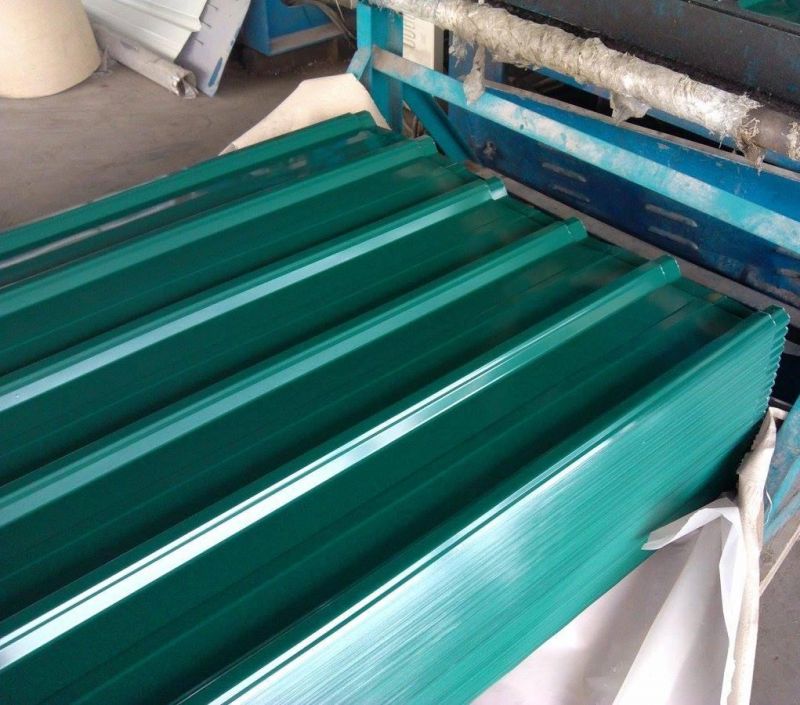 Prepainted Corrugated Steel Roofing Sheet /Color Coated Steel Roof Sheet