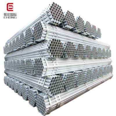 ERW Galvanized Steel Pipe Q235/ASTM A500 Hot DIP Galvanized Round Steel Pipe