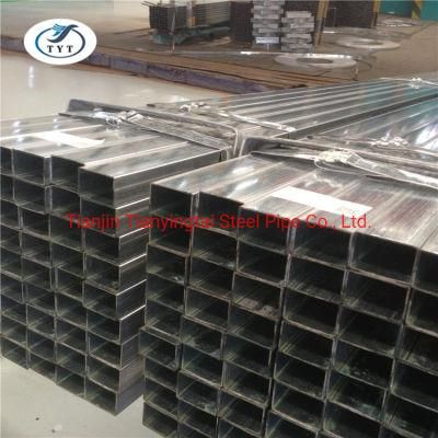 Pre Galvanized Square Steel Pipe Gi Hollow Section