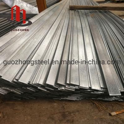 Hot Dipped Galvanized Steel Flat Bar Q235 A36 Steel Flat Bar