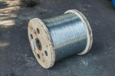 1.0mm Reinforced Steel Wire for Self-Supporting 2 Core Single Mode FTTH Fiber Optic Drop Cable