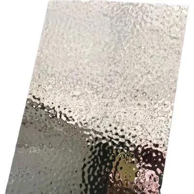 2021 AISI Inox Ss 201 301 Water Ripple Stainless Steel Sheet/Plate