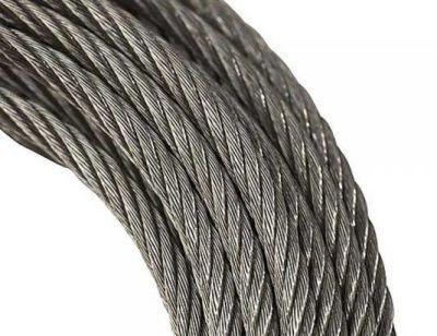 Factory Manufacturer 12mm to 25mm Galvanized 6X36sw+Iwrc Steel Wire Rope