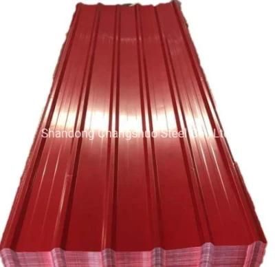 Calamine Galvanized Corrugated Steel Sheet Best Seller 4X8 Galvanized Corrugated Sheet Metal Price Zinc Color Roofing Sheet Steel Roof
