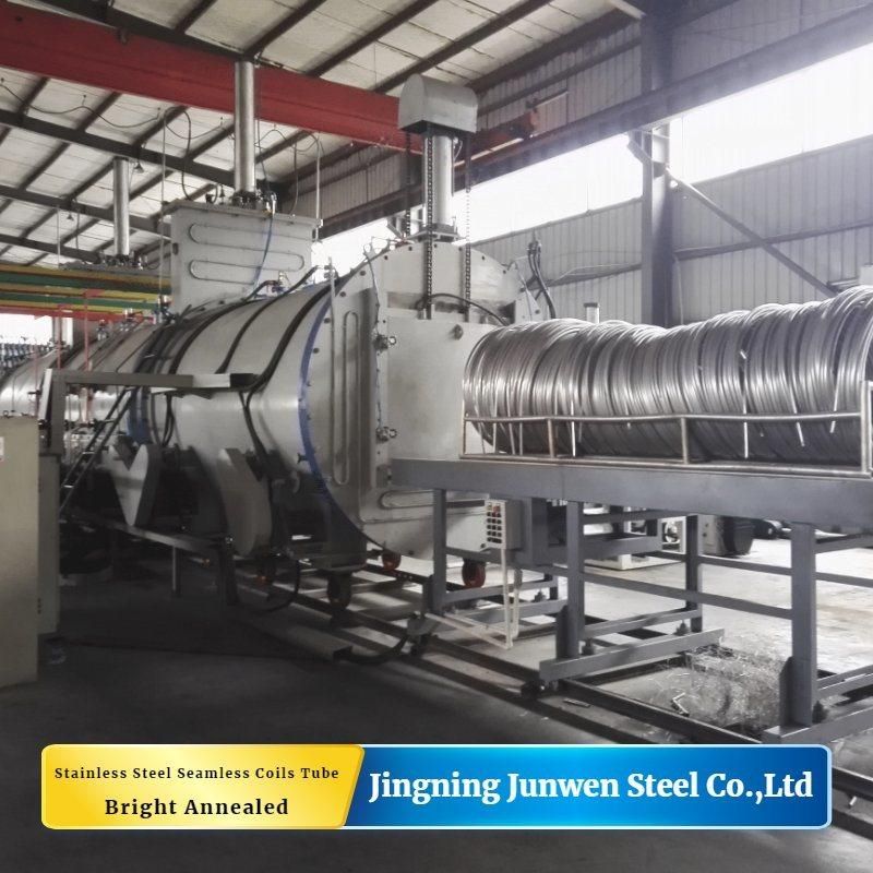Duplex 2205 4.76mm-25.4mm Stainless Steel Tubing Coil