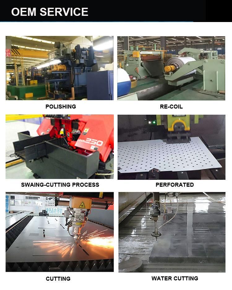 No. 1 2b Hot Rolled Stainless Steel Sheet Metal Plate Price Per Kg AISI 430 410 409L 321 310S 316 304 304L 301 201