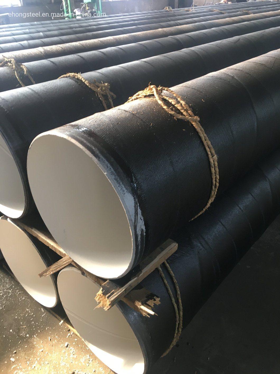 Penstock Pipe API SSAW Carton Anti-Corrosion Welded Carbon Spiral Steel Pipes Large Diameter Tubes