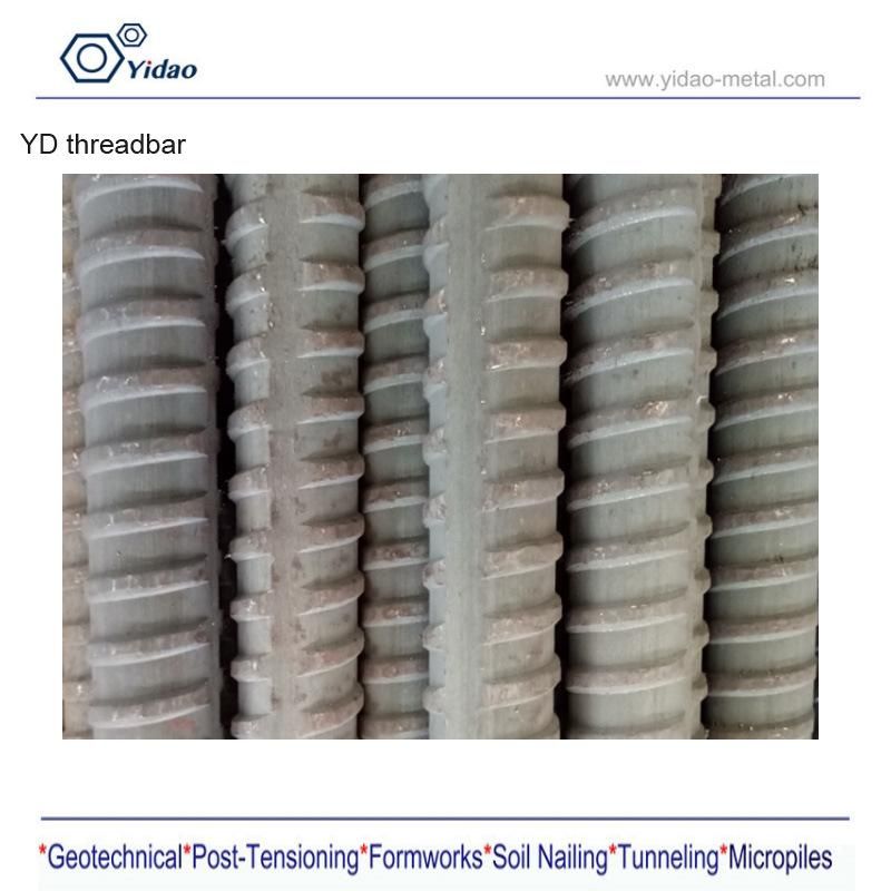 Grade 75 D20mm Threaded Anchor Bolt for Australia Mining Tunnel