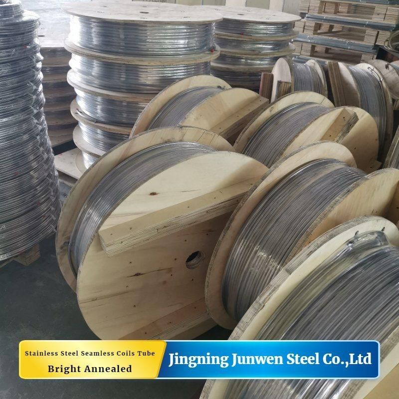 Brilliant Annealed Stainless Steel Seamless Coils Tube