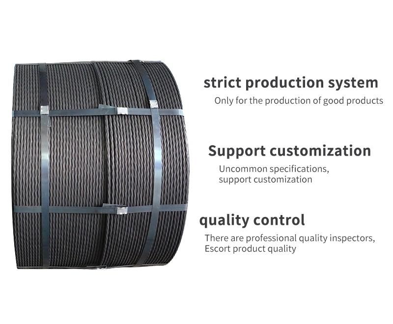 7 Wire Steel Strand for Prestressed Concrete