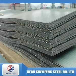 PVC Coated 304 Stainless Steel Checkered Plate for Elevator Door