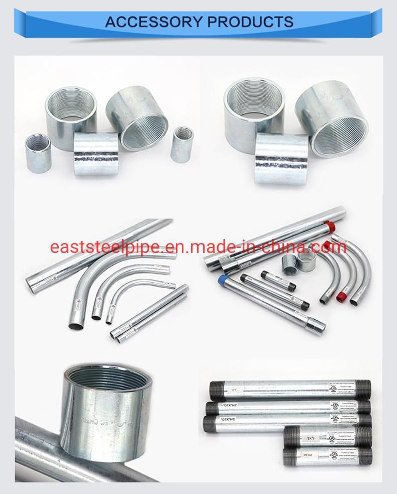 Rigid Galvanized Rsc IMC Rmc Steel Conduit/Tubos/Pipe/Tuberia