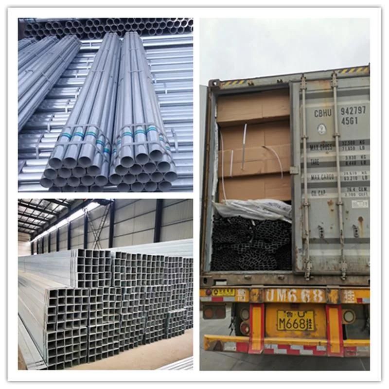 Best Selling Q235/Q195/Q345 China Galvanized Seamless Steel Pipe Used for Greenhouses