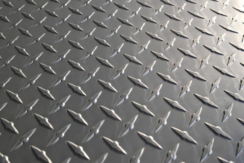 Floor Plate Tear Drop A36 Ss400 Carbon Checkered Steel Sheet