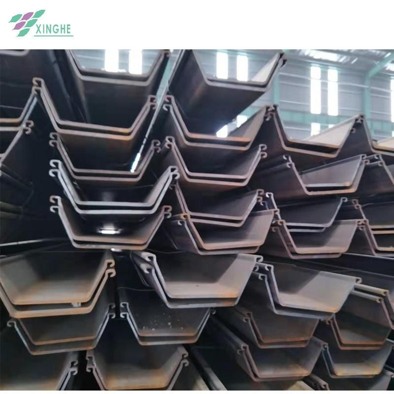 China Supplier Hot Rolled Larson Steel Sheet Pile for Structure