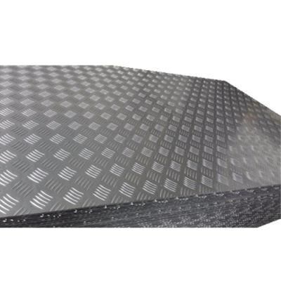 Five Bars Roud Bean Carbon Galvanized Steel Checkered Plate