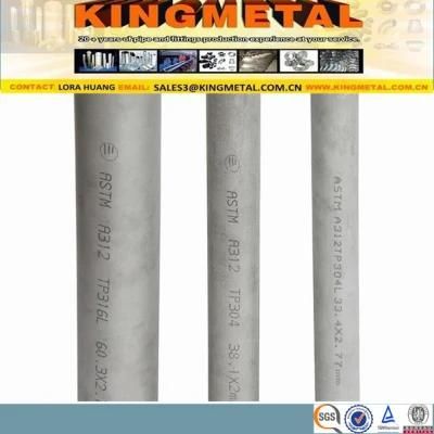 ASTM A269 316L/316/321 Cold Rolled Seamless Stainless Structure Pipe