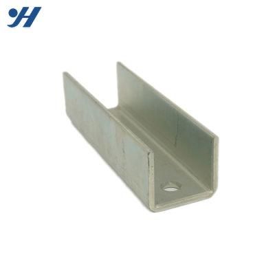 Hot Sale Slotted Galvanized Steel Stainless Steel Unistrut U Channel Steel Beam