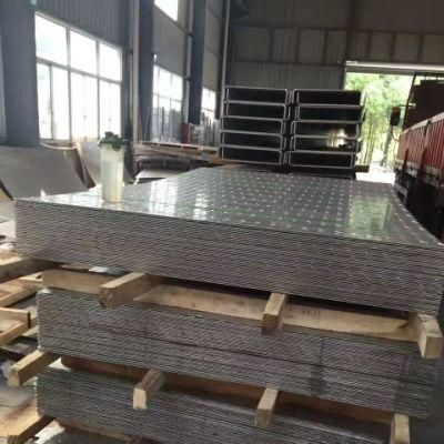 304 316 Stainless Steel Checkered Plate Embossed Stainless Steel Sheet 4X8 4X10 FT for Anti-Slip Upstairs