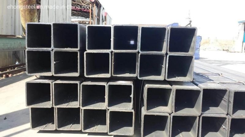 Square/Rectangular Tube Ms ERW Black Square Hollow Section Steel Pipe/Tubes (rhs/shs)