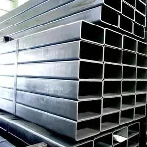 Building Materials Rectangular Black Carbon Steel Tube Low Carbon Conduit Schedule 40 Square Pipe and Tube