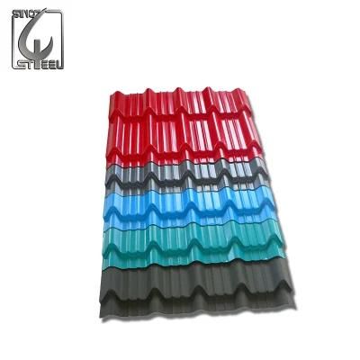 Color Coated Steel Roofing Ral Color Steel Roofing Sheet Corrugated Colorful Roof